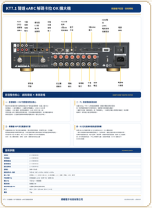 KT7.1 端子規格 flyer 預覽